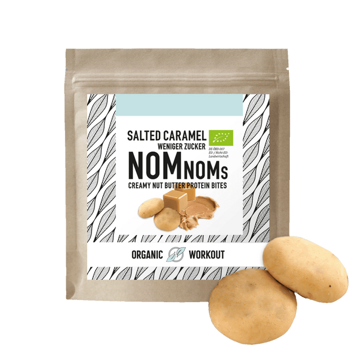 Salted Caramel Protein Nomnoms, Organic, 45g