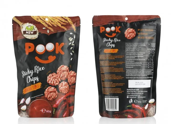POOK Sticky Rice Chips - Try Me Set - 6-tlg - 60g