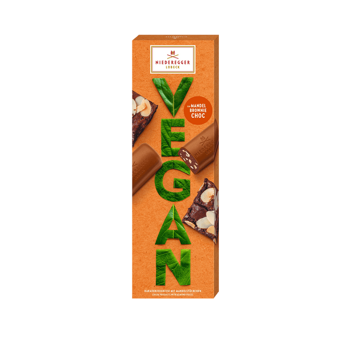 Niederegger Lübeck Vegan Almond Brownie Choc, 100g