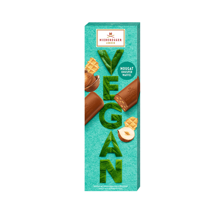 Vegan Nougat Knusperwaffel, 100g