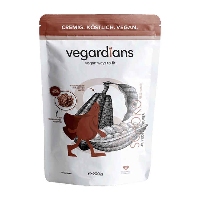 All-in-Vegan 4K Protein Powder Chocolate, 900g