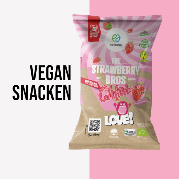 The Strawberry Bros Chips (Organic) (20g)