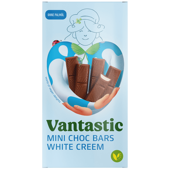 Mini Choc Bars White Cream, 100g