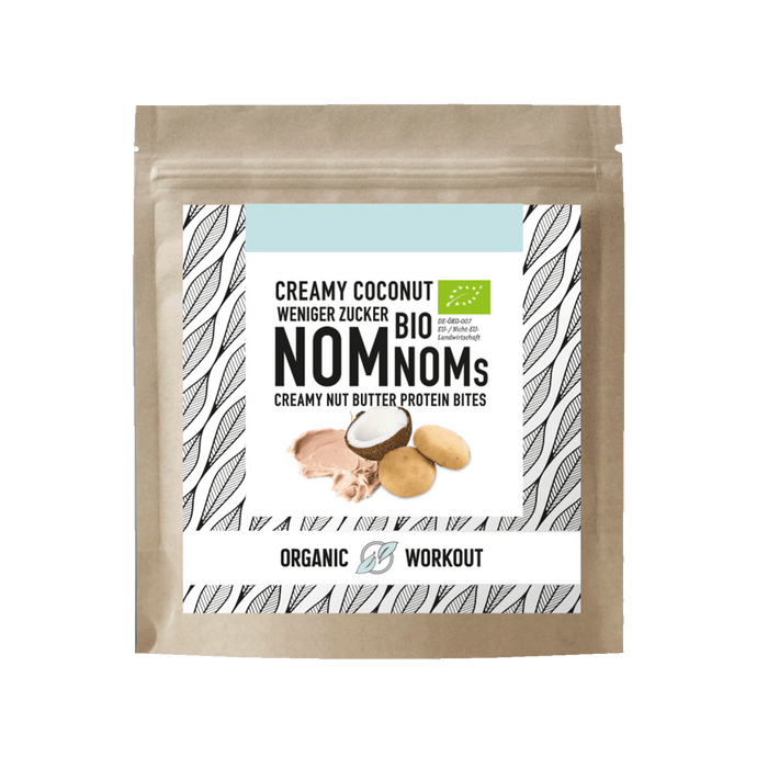 Creamy Coconut Protein NomNoms, ORGANIC, 45g