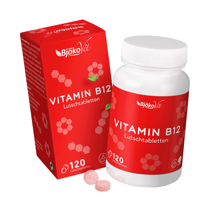 BjökoVit Vitamin B12 Lutschtablette, 120 Tabletten, 82.8g