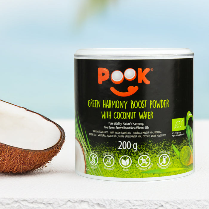 ORGANIC GREEN HARMONY BOOST WITH COCONUT WATER POWDER